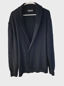 PJ Paul Jones Navy Blue Double-Beasted Schalkragen Cardigan Pullover Gr. XXL Herbst - Bild 1 von 6