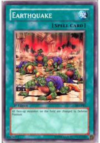 Earthquake - AST-043 - Common - Unlimited Edition Moderately Played Ancient Sanc - Image 1 of 1