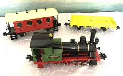5440 Märklin Maxi Metall – 1 x Lok, 2 Wagen und 12 Schienen Spur 1 Neuwertig - Bild 1 von 4