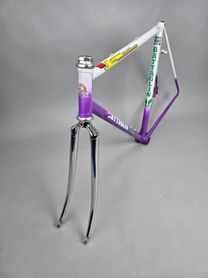 Rahmen Set Battaglin World Champion purple 53,5 cm 53 cm frame steel vintage - Bild 1 von 4