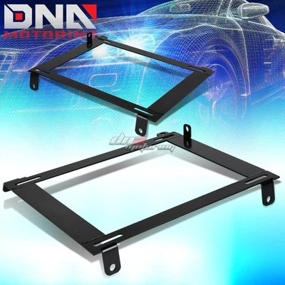 PAIR LEFT+RIGHT RACING BUCKET SEAT DOWN LOW MOUNT BRACKET FOR 02-06 ACURA RSX - Image 1 of 4