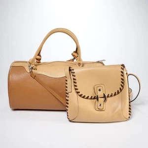 Vintage Kesslord Handbags Purses Lot of 2 Crossbody Duffle Shoulder Paris France - Picture 1 of 13