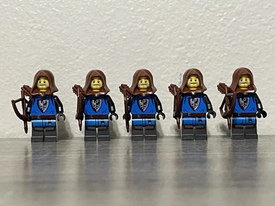 5 Lego Black Falcon Cloaked Archer Knight Minifigures - Image 1 of 4