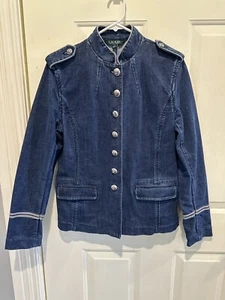 UVP $ 245 RALPH LAUREN BLUESTAR DAMEN-DENIMJACKE GRÖSSE 8 - Bild 1 von 7
