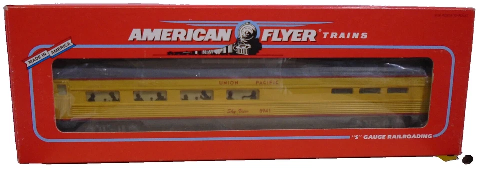 American Flyer #6-48941 S GAUGE UNION PACIFIC VISTA DOME DINING CAR NEW IN BOX - Image 1 of 3