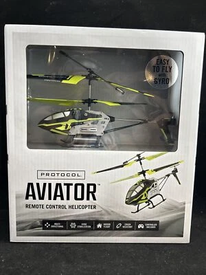 Protocol Aviator Indoor Remote Control RC Helicopter #0527 - Image 1 of 4