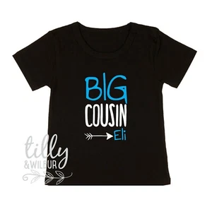 Personalised Cousin T-Shirt, For Boys, Big Cousin - Picture 1 of 7