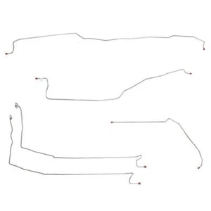 Front Brake Line Kit Fits Chevrolet Silverado 1500 2005-2007 w/ 4WD-TKT0302SS - Bild 1 von 2