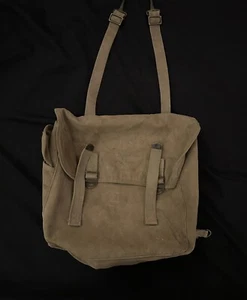 Nice! WW2 US Army Musette Bag W/ Markings Atlantic Products 1941 Laundry #M2333 - Picture 1 of 12