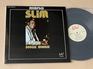 Memphis SLIM Boogie woogie FRENCH gatefold 2 x LP Disques FESTIVAL  247 - EX/NM - Picture 1 of 3