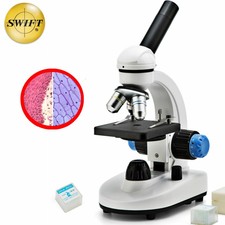 Swift 40X-1000X Metallrahmen optische Monokular schnurloses Mikroskop Schüler