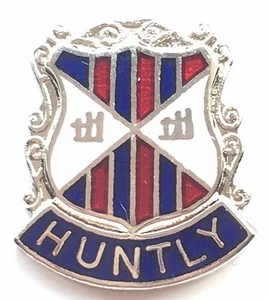 Huntly Small Quality enamel lapel pin badge T041 - Picture 1 of 3