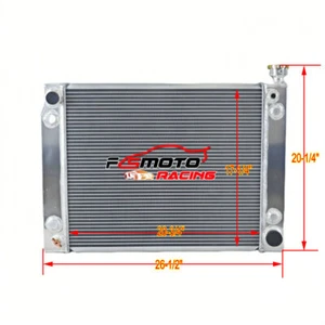 Aluminum Radiator For 1988-1993 GMC Chevrolet C/K 1500 2500 3500 C1500 C2500 AT - Picture 1 of 7