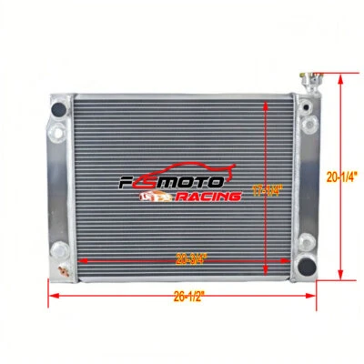 Radiador de aluminio para GMC Chevrolet C/K 1500 2500 3500 C1500 C2500 AT 1988-1993 Foto 1 de 4