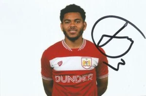 BRISTOL CITY: JAY DASILVA SIGNED 6x4 2018/2019 PORTRAIT PHOTO+COA - Picture 1 of 1