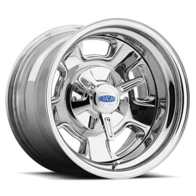 CRAGAR 390C Street Pro 17X9 5X114.3/5X120.65 ET6 Chrome/ Aluminum (Qty of 1) Foto 1 de 2