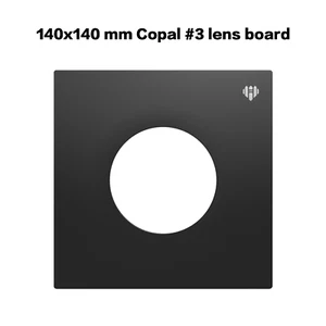 Copal Compur #3 140x140 Lens Board For Horseman Sinar 4x5 Large Format Camera - Picture 1 of 9