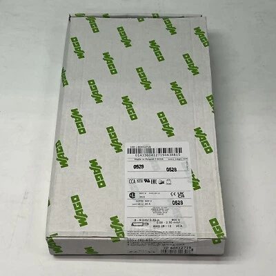 100pcs New WAGO 280-833 Terminal Blocks, 60947-7-1, 60412719 | USA Seller * - Image 1 of 4