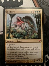 Godsire - Shards of Alara/Mystery Booster - NM, English MTG Magic The Gathering