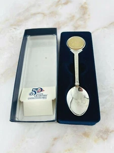 Cuchara Wyoming Estados Unidos Como Nueva - 50 Cuartos Estatales Conmemorativos 2007  - Imagen 1 de 5