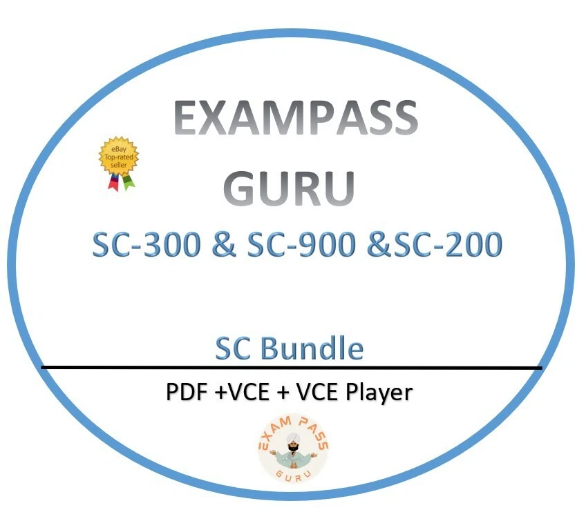 SC-300 SC-900 SC-200 Security bundle Exams dumps!!NOVEMBER UPDATES - Image 1 of 1