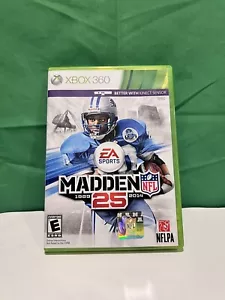 Madden NFL 25th Anniversary Microsoft Xbox 360, 2014 Tested Excellent - Picture 1 of 5