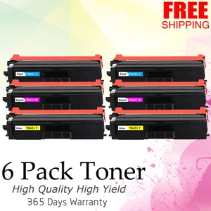 6 PACK TN431 Toner CMY Set For Brother MFC-L8610CDW MFC-L8900CDW HL-L8260CDW - Picture 1 of 1