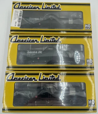 American Limited Models ATSF Lot of 3 HO GATC Tank Cars - Image 1 of 4