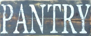 garage metal poster shelves PANTRY metal tin sign - Picture 1 of 4