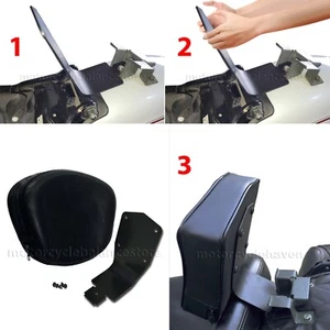 1999-up Yamaha Road Star XV 1600 XV 1700 Rider Driver Backrest (except Warrior) - Picture 1 of 20