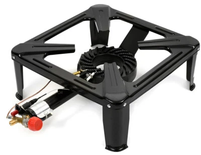 Hockerkocher Gaskocher Gasbrenner Campingkocher Camping Gas Wok Piezozündung - Bild 1 von 4