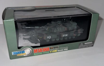 Armadura de dragón escala 1:72 M1A1HA Abrams con arado de minas tropa apache Bosnia 1996 Foto 1 de 4