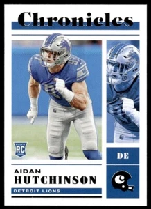 2022 Chronicles Football Base #47 Aidan Hutchinson Detroit Lions - Picture 1 of 1