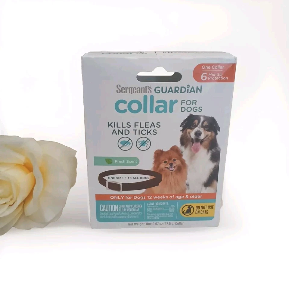 Sergeant's Guardian Flea & Tick Collar for Dogs 1 Count