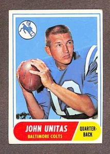 1968 Topps #100 John Unitas - Picture 1 of 3