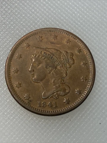 1841 Large Cent X1 Cover