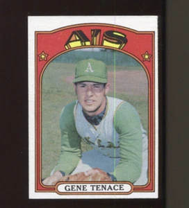 Tarjeta Gene Tenace 1972 de béisbol Topps #189 - EXMT #4867 - Imagen 1 de 1