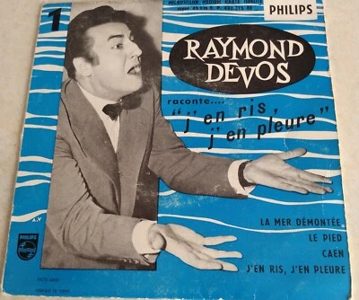 Raymond Devos J'en Ris... J'en Pleure  1958  Philips 432.215 BE  Comedy  VG - Image 1 of 4
