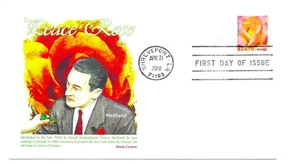 5280 Peace Rose, Panda Cachets, FDC - Imagen 1 de 1