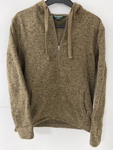 Outdoor Life Zip-Up Sweatshirt Size Small/C Brown - Picture 1 of 6
