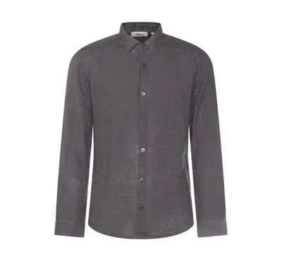 ALTEA MILANO LINEN BUTTON DOWN SHIRT SIZE XL - Image 1 of 4