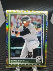 2025 Panini Donruss - Optic Craig Biggio #85 Flex Prizm /149 - Bild 1 von 3