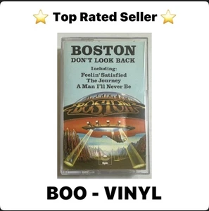 Boston - Don't Look Back - Cassette Tapes - epic EX / EX Condition - Imagen 1 de 6