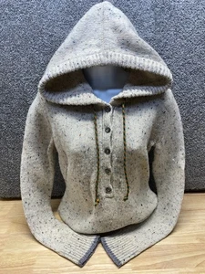 Patagonia Hoodie Damen Small Ranchito Hoody Merinowolle Strickpullover Oatmeal - Bild 1 von 10