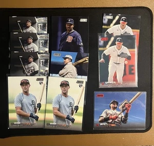 2023 Topps Stadium Club Red Foil 10 CARD LOT DET TIGERS BASE CABRERA Ty Cobb - Picture 1 of 4