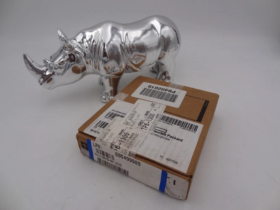 606426-001 HP 4gb 1333mhz Pc3-10600 Cl9 Single Rank Ecc 604504-B21 605312-071 - Image 1 of 1