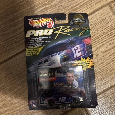 NASCAR Hot Wheels Pro Racing #12 Jeremy Mayfield Mobil 1 1:64 car - NIP - Image 1 of 2