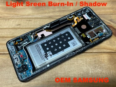 Samsung Galaxy S9 - Conjunto de pantalla de repuesto LCD OLED con marco - OEM - negro Foto 1 de 4