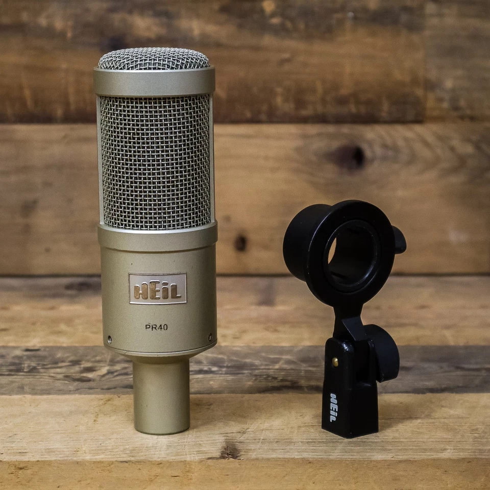 Heil Sound PR40 Dynamic Broadcast Microphone, Champagne U258239 - Image 1 of 4