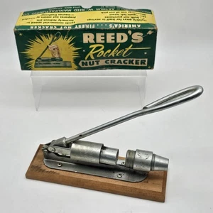Reed’s Rocket Nut Cracker R-300 w/ Original Box 1950s Little Rock, AR USA VTG - Picture 1 of 16